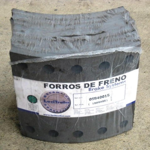 KIT FORROS FRENO 300 X200 S/AMIANTO (BPW)  LT