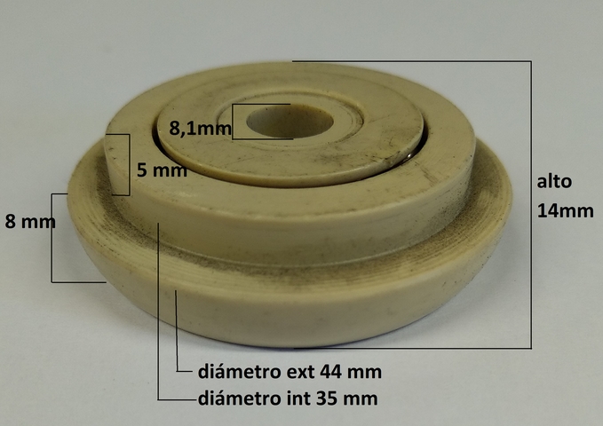 ROULEMENT TOIT MATIC D=44 mm.