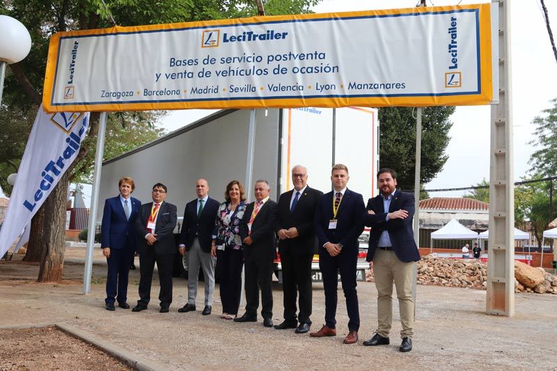 Gran acogida de la gama de VO de Lecitrailer en la primera feria nacional de vehículos industriales de ocasión de Manzanares