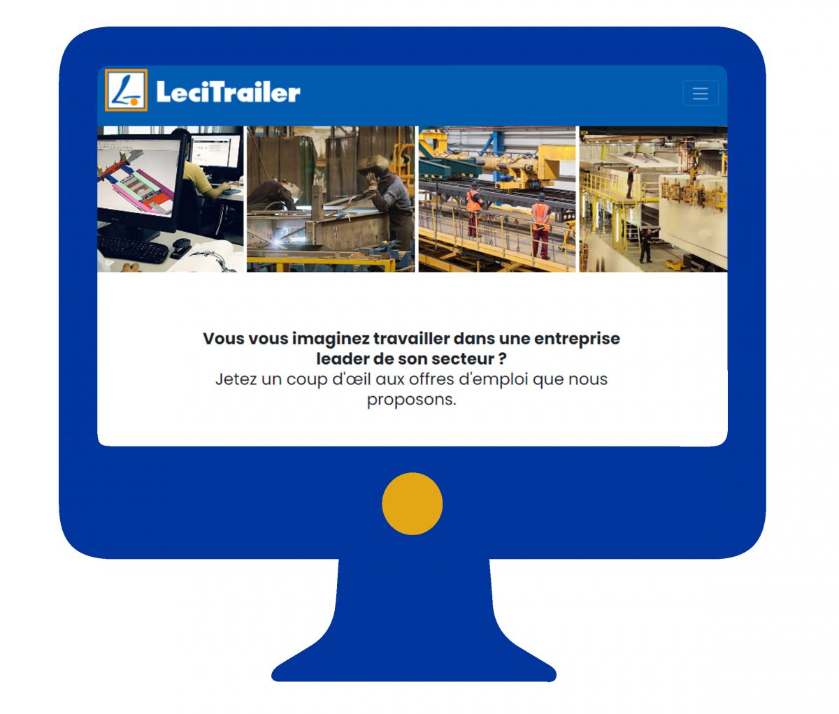 Lecitrailer met en service son portail d'emploi