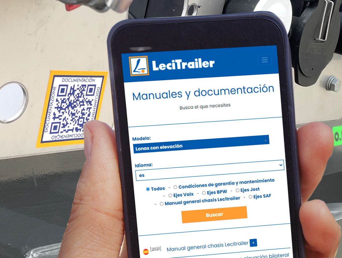 Estrategia digital de Lecitrailer para facilitar a los clientes el acceso a sus manuales de producto y reducir el consumo de papel