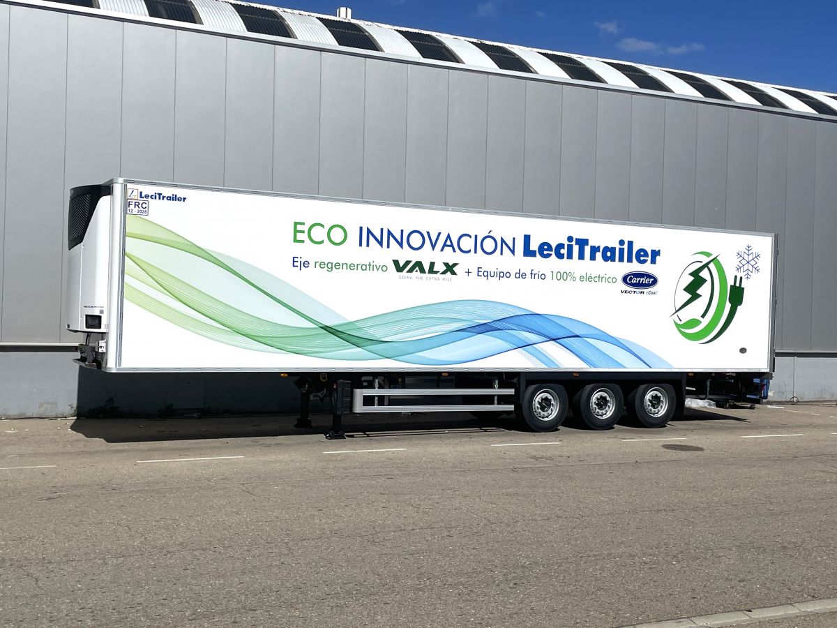 Ya está circulando el primer Eco Frigo de Lecitrailer