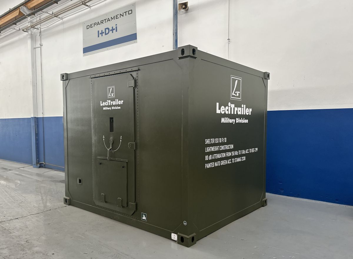 Diseño y desarrollo de un Shelter RFI Militar para Defensa