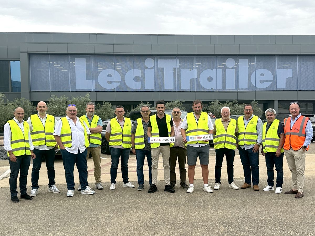 Duo trailer, innovación y eficiencia: ejes de la visita de Tred Union a la fábrica de Lecitrailer