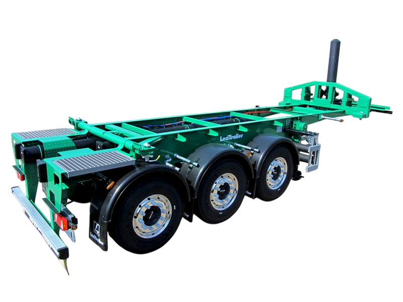 Tipping container carrier
